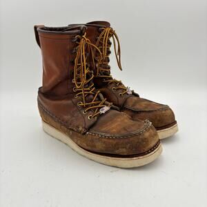 Red Wing 10877 Traction Tred 8" Work Boots Men's 9 Workwear USA